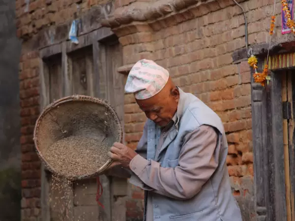 Local man doing work