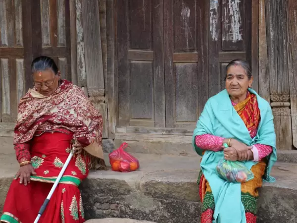 Local womens in village